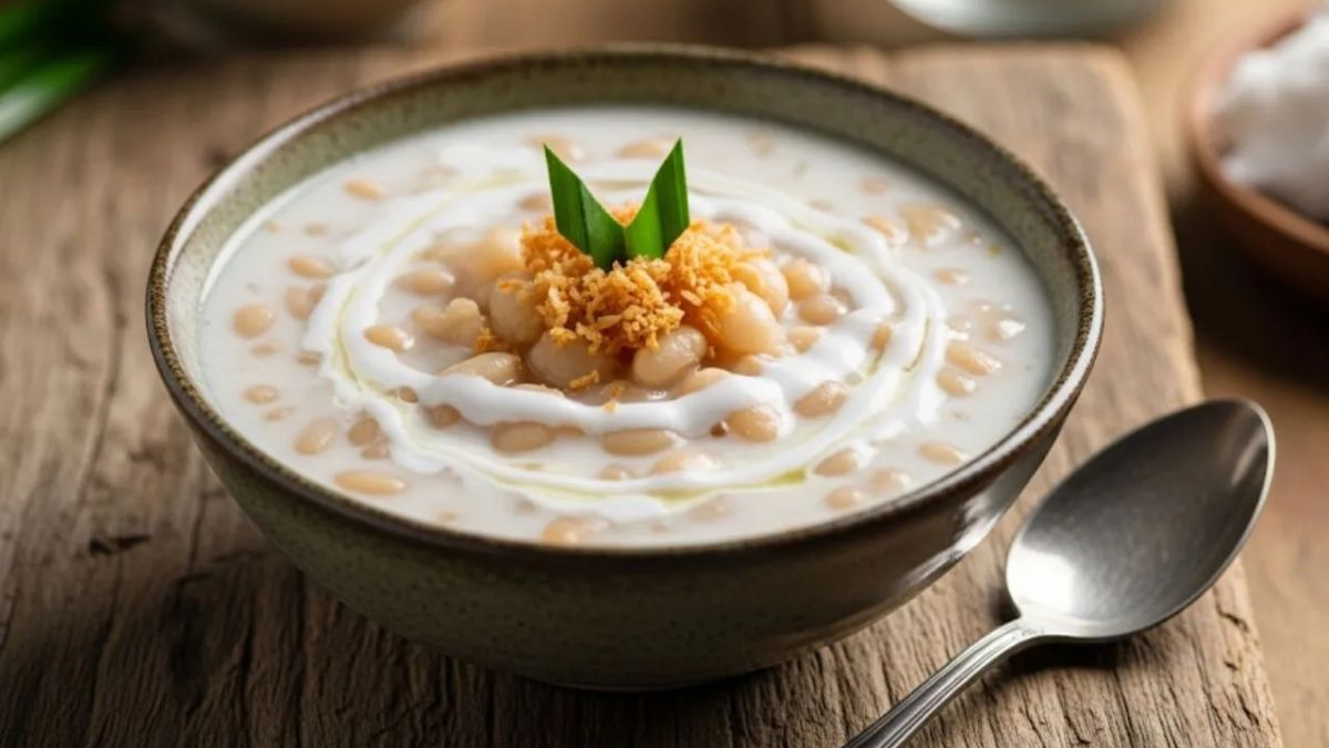 Chè đậu trắng nước cốt dừa truyền thống