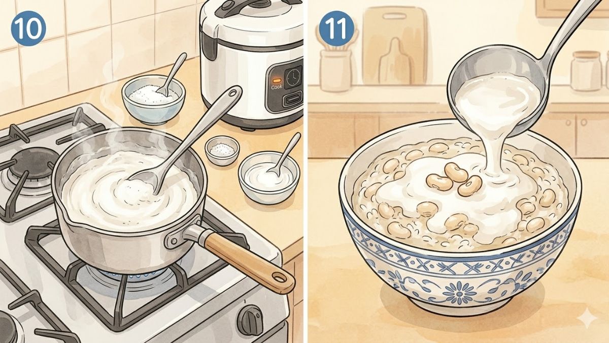 Hoàn thiện món ăn