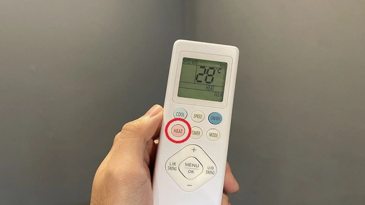 Nhận biết điều hòa 2 chiều qua Remote/điều khiển
