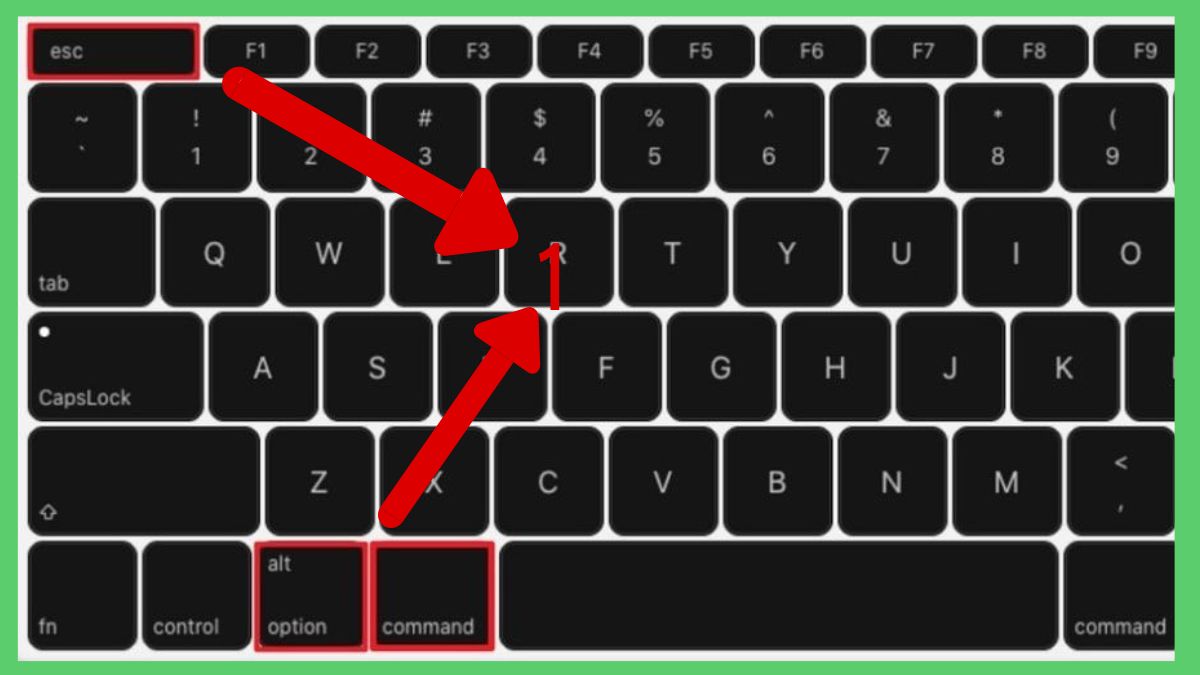 Làm mới Finder (Force Quit Finder)