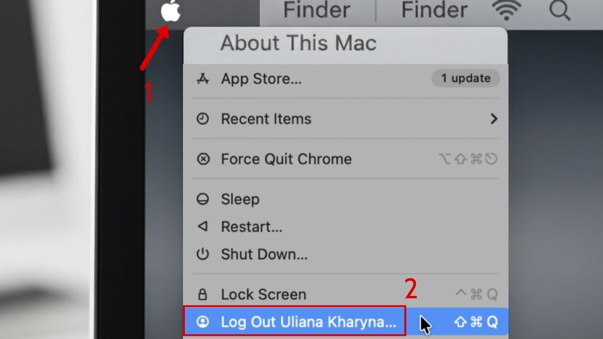 Finder không phản hồi