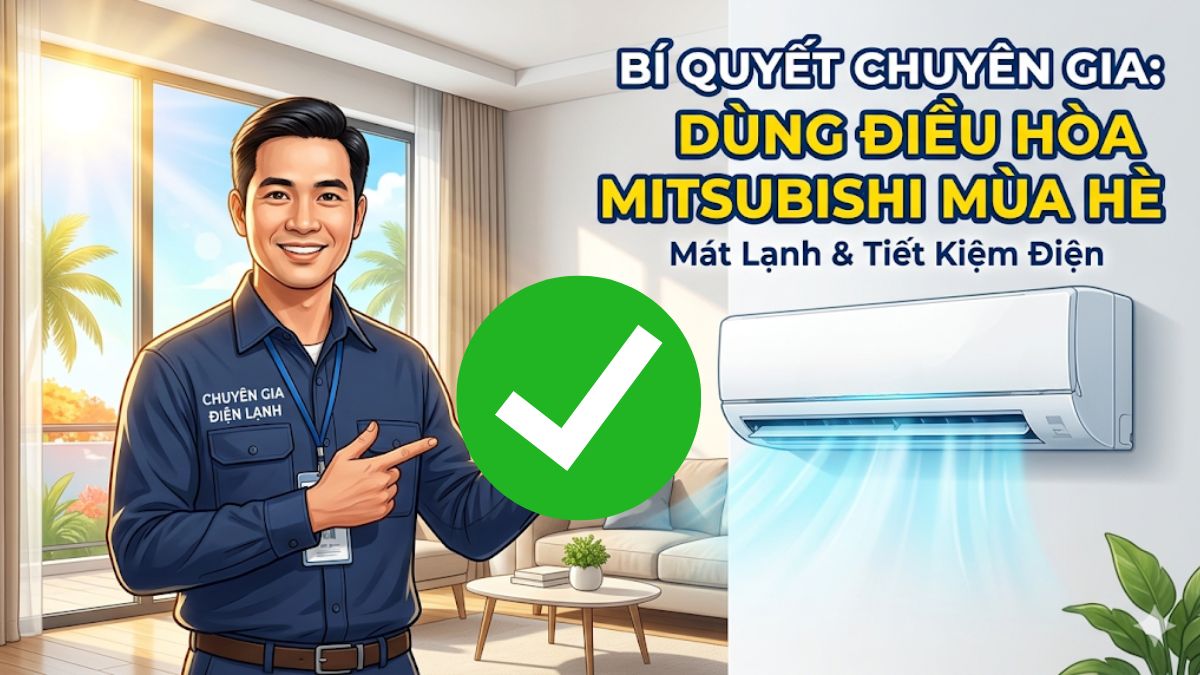 Lời khuyên của chuyên gia khi sử dụng điều hòa vào mùa hè
