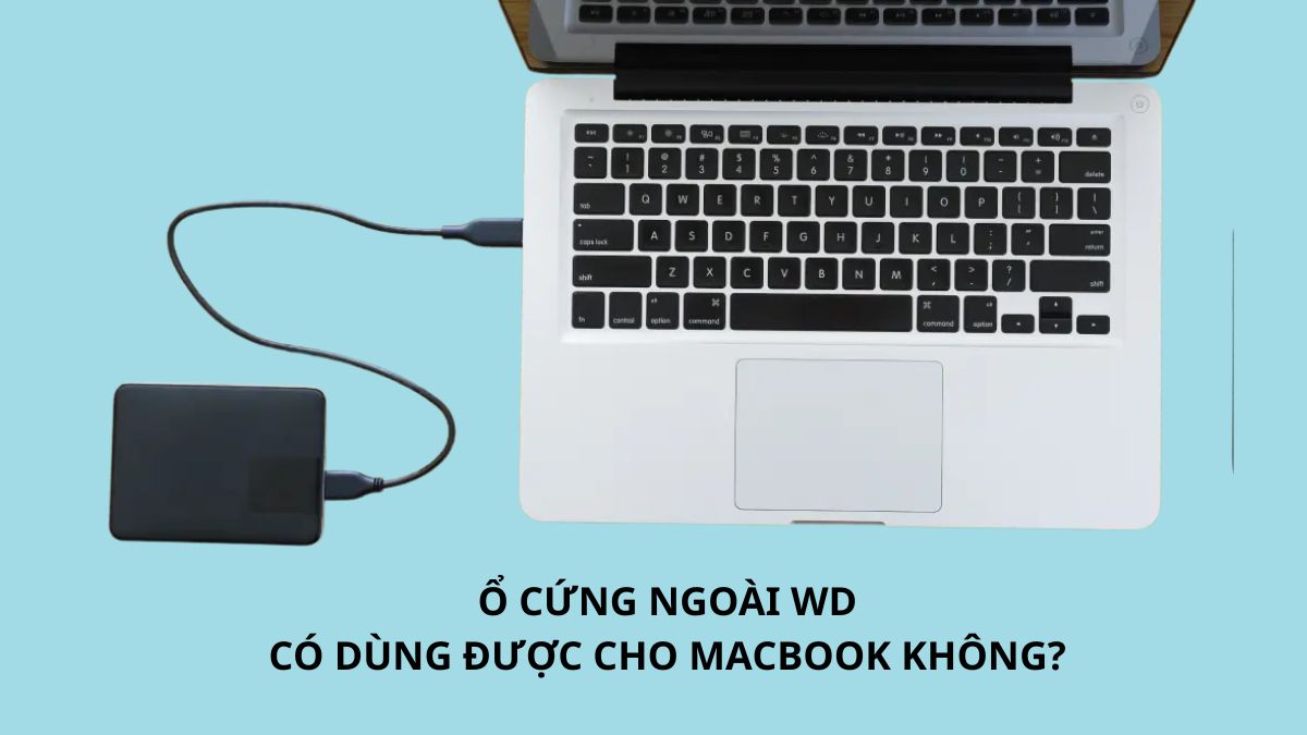 Ổ cứng WD dùng được cho Macbook