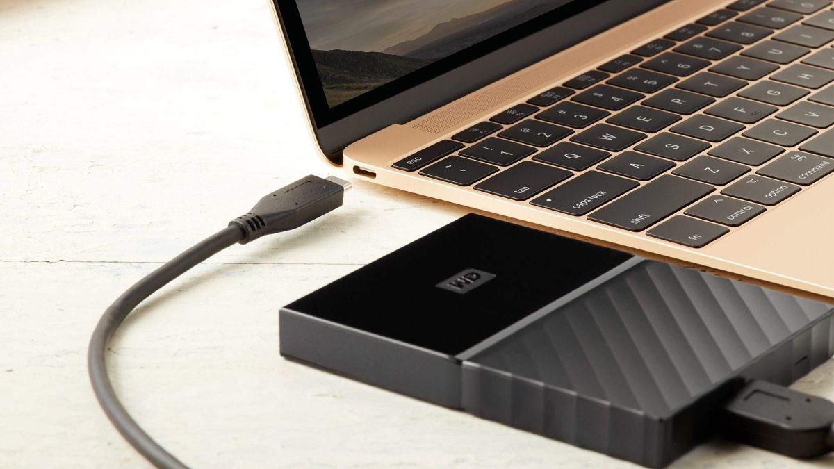 Macbook không nhận ổ WD