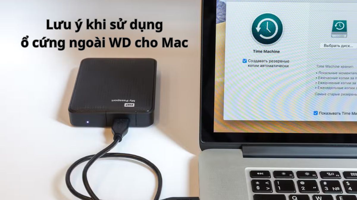 Điều cần ghi nhớ khi sử dụng ổ cứng ngoài
