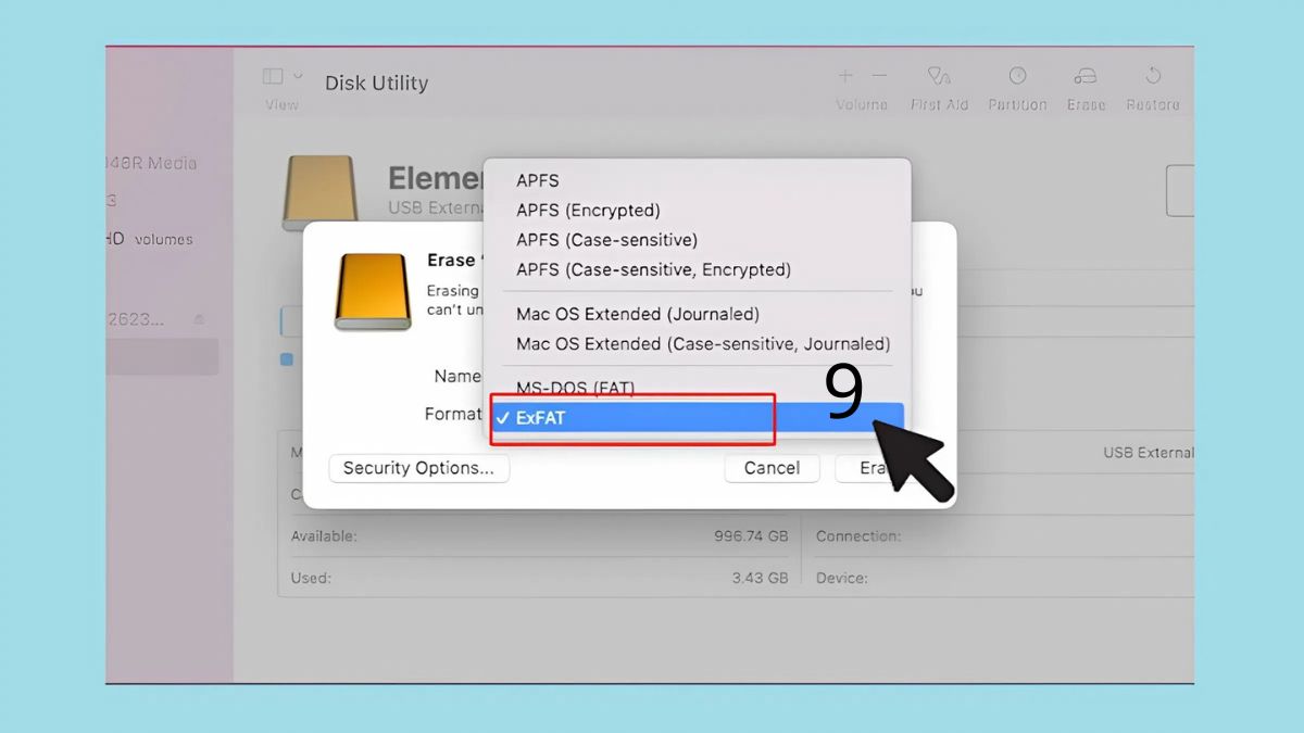 Cách sử dụng ổ cứng ngoài WD cho Macbook chi tiết