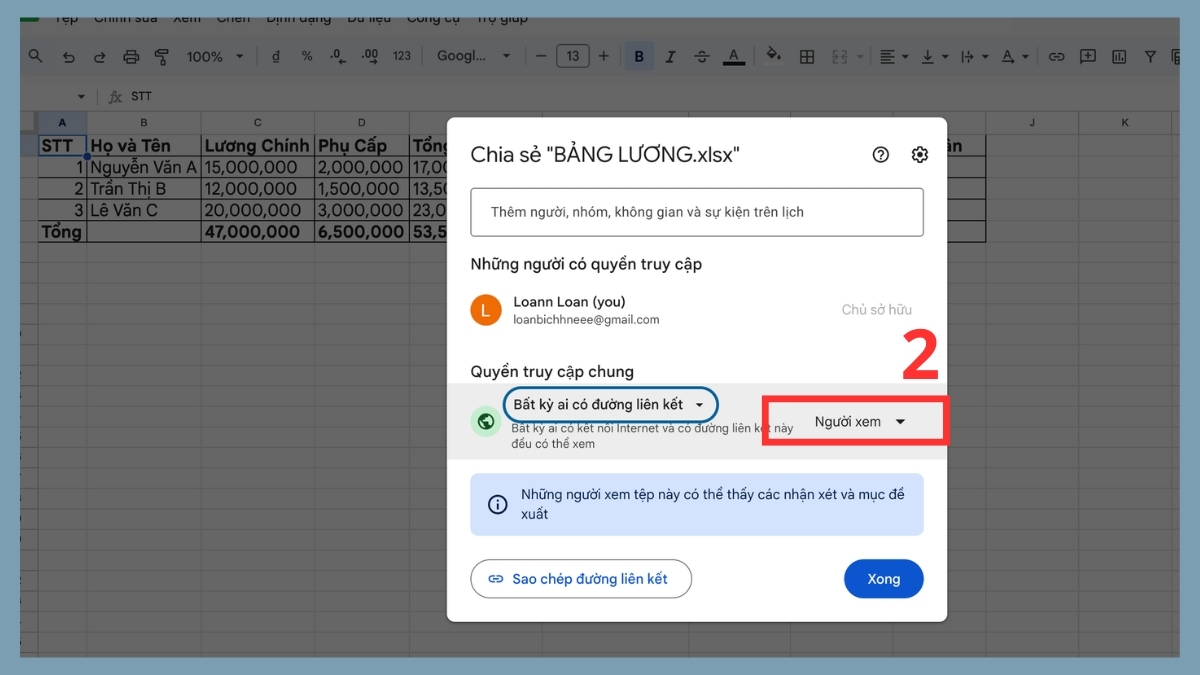 Cách để nhiều người có thể cùng chỉnh sửa trên file Excel