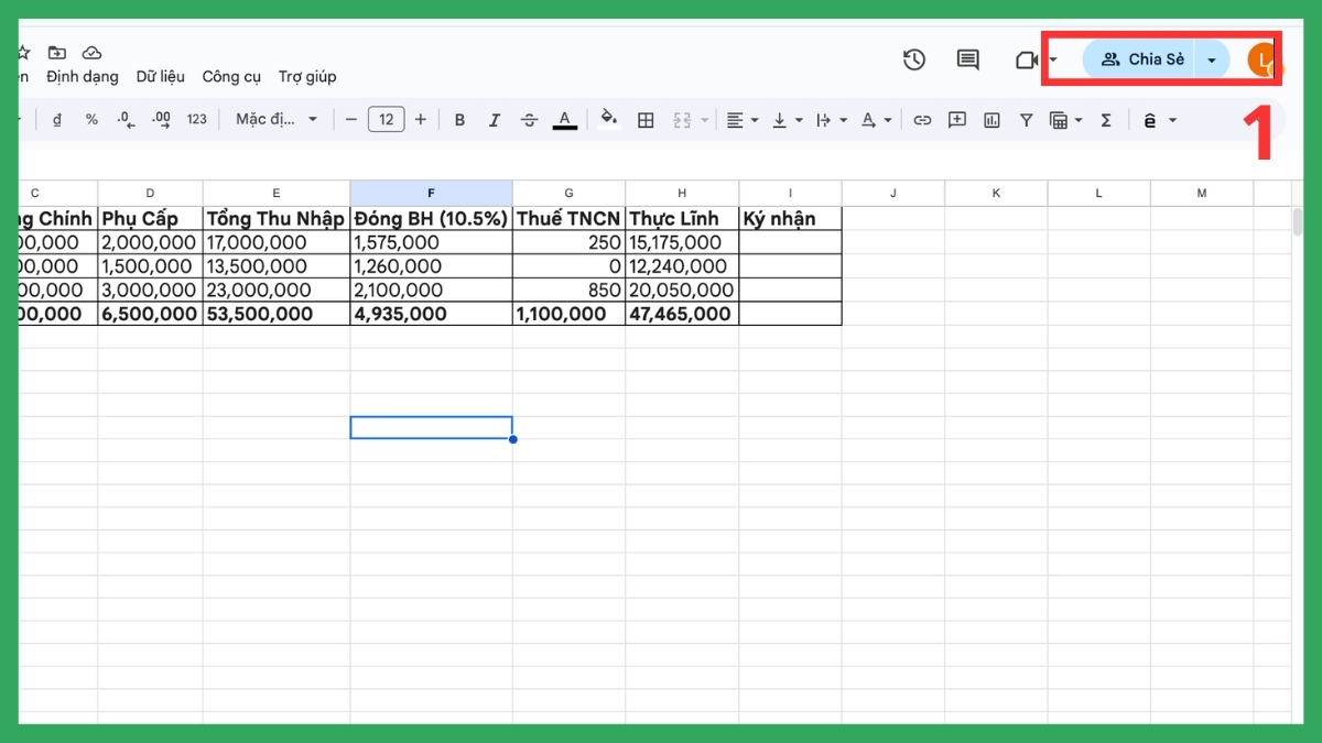 Cách bảo mật file Excel khi chia sẻ trên Google Drive