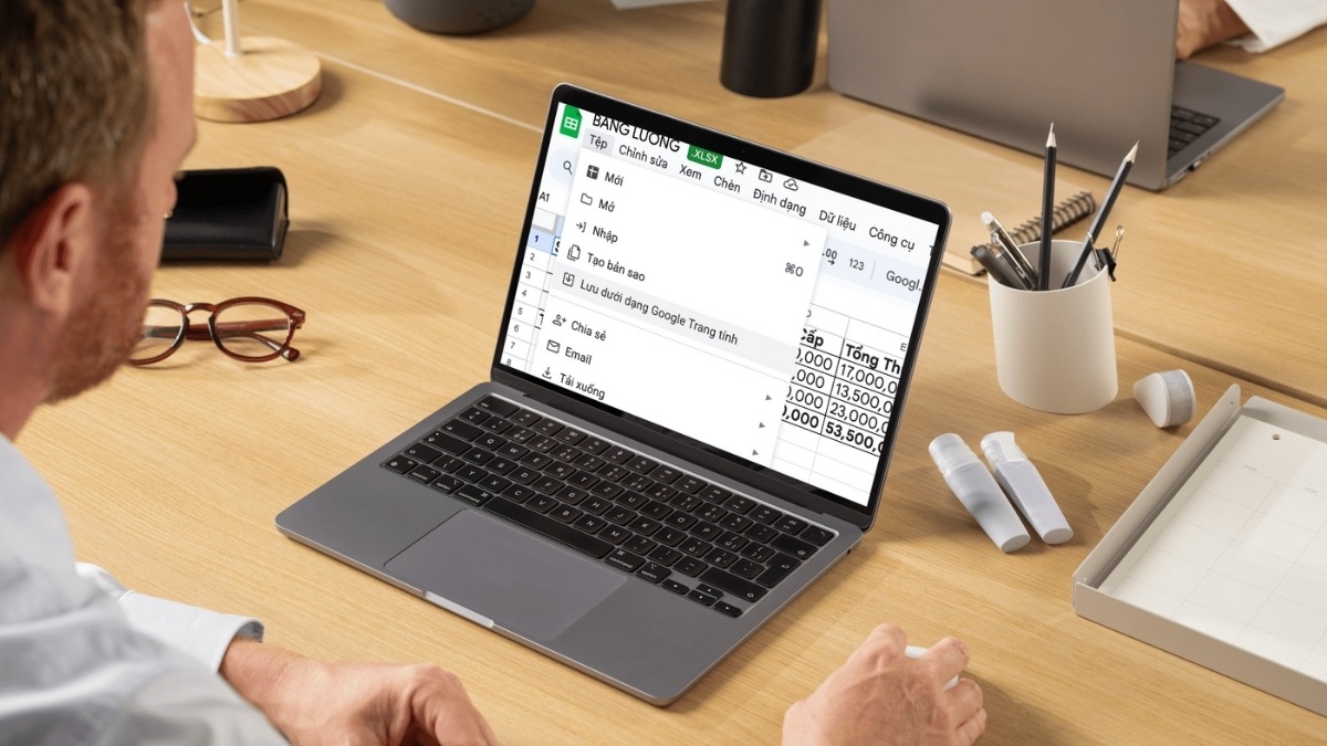 Chuyển file sang định dạng Google Sheets trước khi chia sẻ link