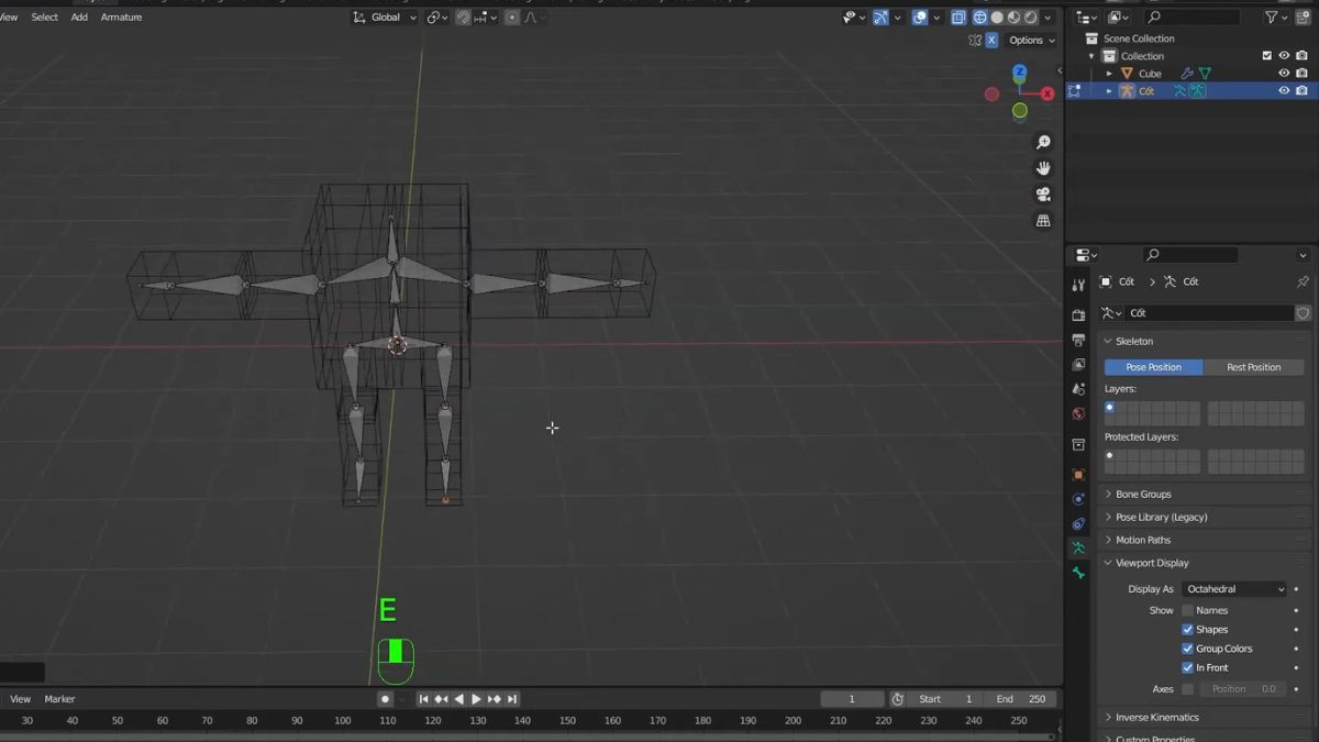 Giai đoạn 4: Rigging (Gắn xương)