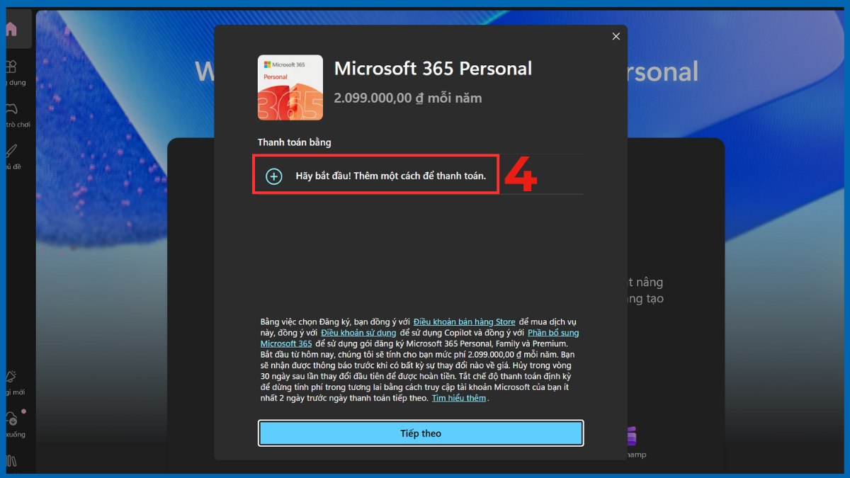 Cách tải Word thông qua Microsoft Store