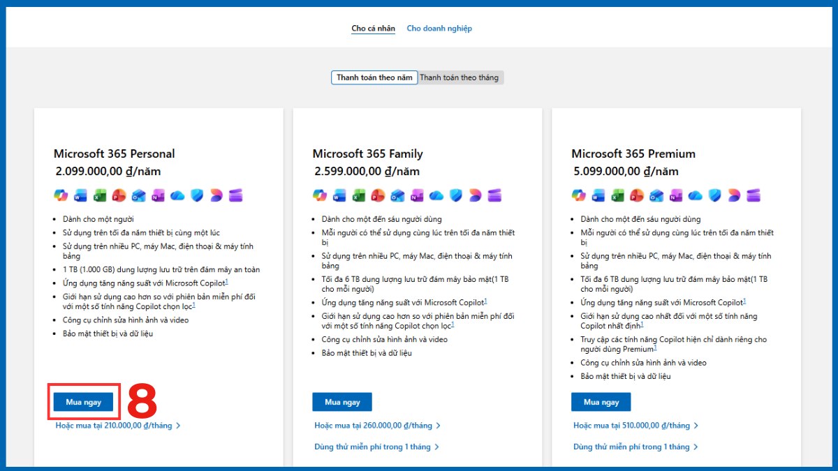 Cách tải Word từ trang chủ Microsoft