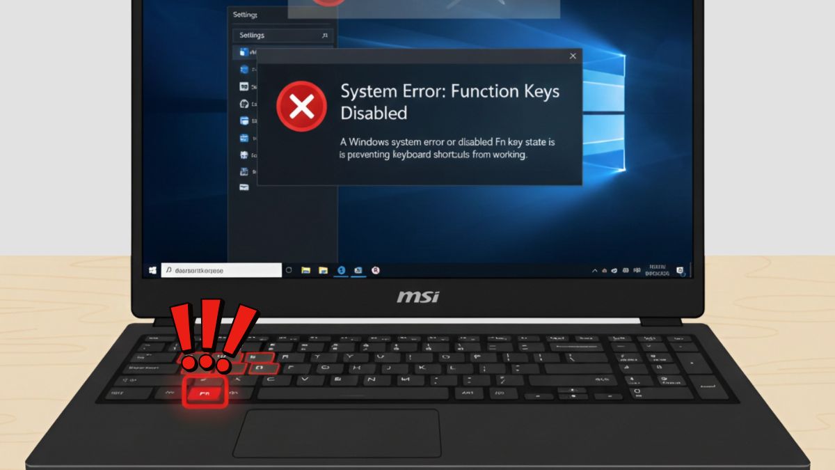 Lỗi Windows khiến tổ hợp phím không nhận