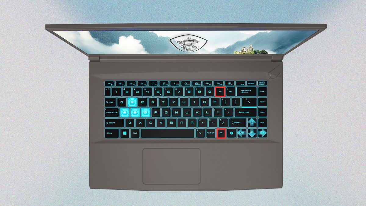 Sử dụng tổ hợp phím để tắt đèn bàn phím laptop MSI