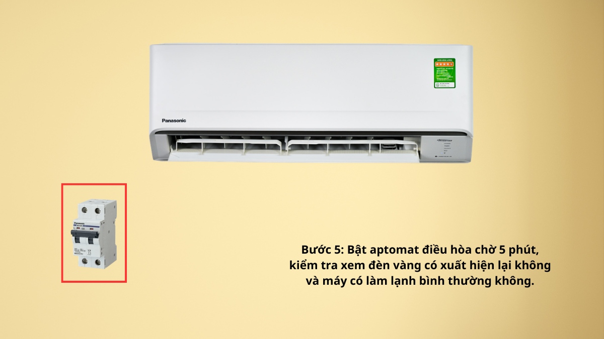 Cách reset máy lạnh Panasonic đúng kỹ thuật