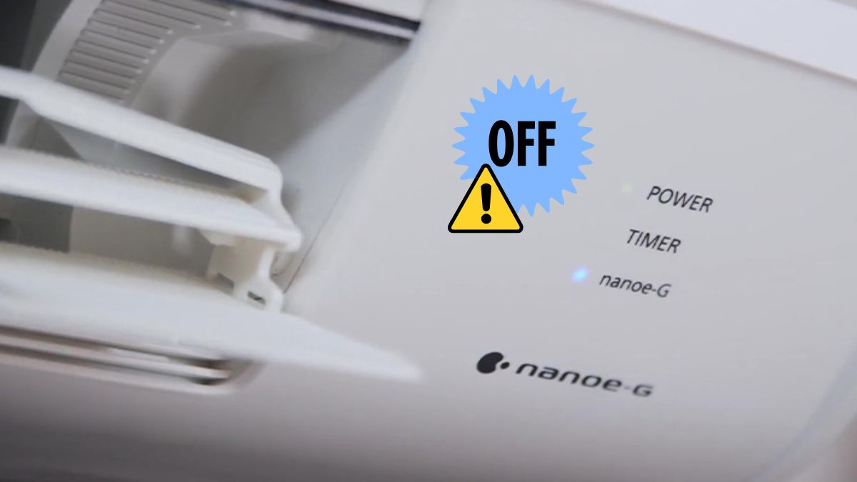 Cách xử lý trên một vài dòng điều hòa Panasonic không tắt được đèn xanh