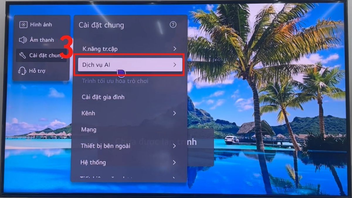 Cách tắt phản hồi giọng nói trên tivi LG (Voice Feedback)