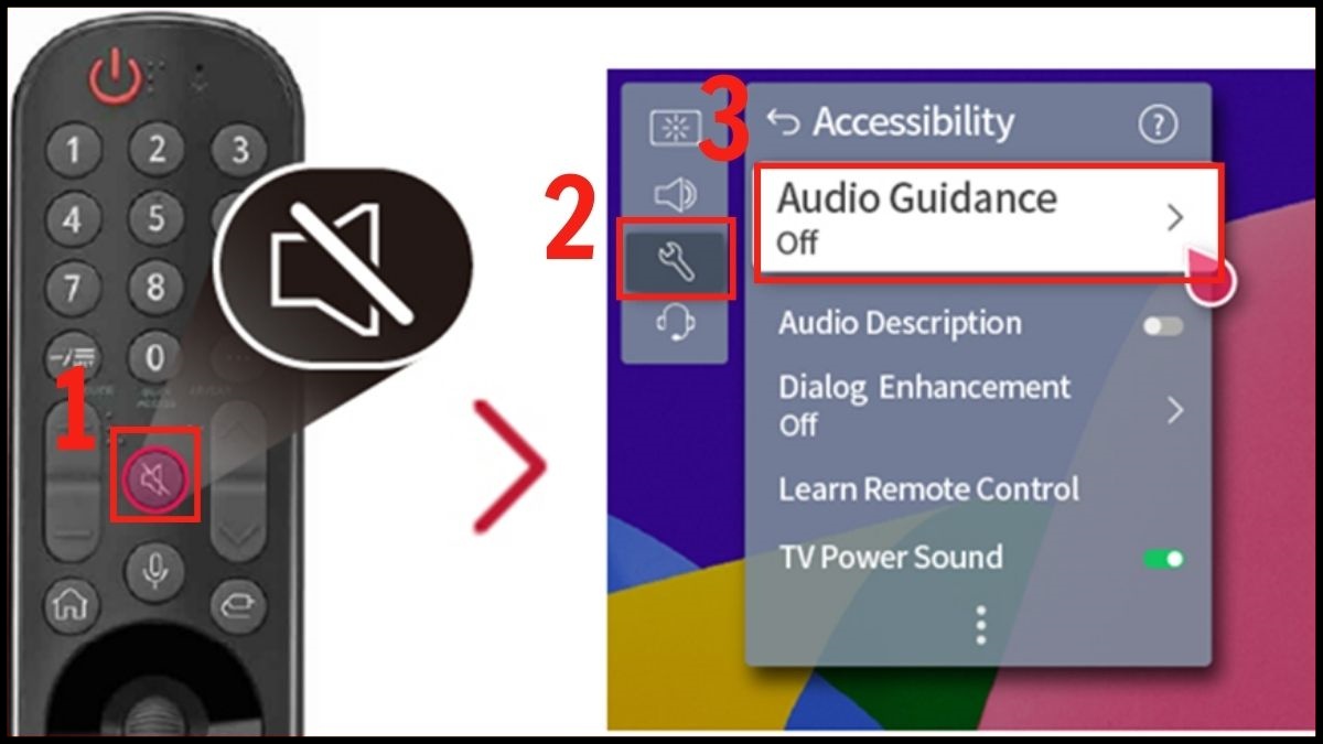 Cách tắt hướng dẫn bằng giọng nói (Voice Guide)