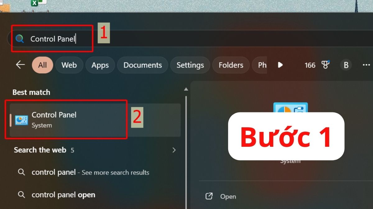Cài đặt trong Control Panel để nghe được nhạc khi tắt màn hình
