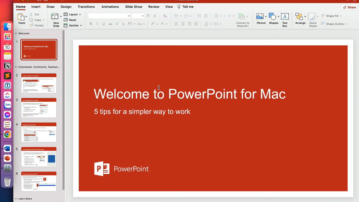 Nhúng font chữ trực tiếp vào file PowerPoint
