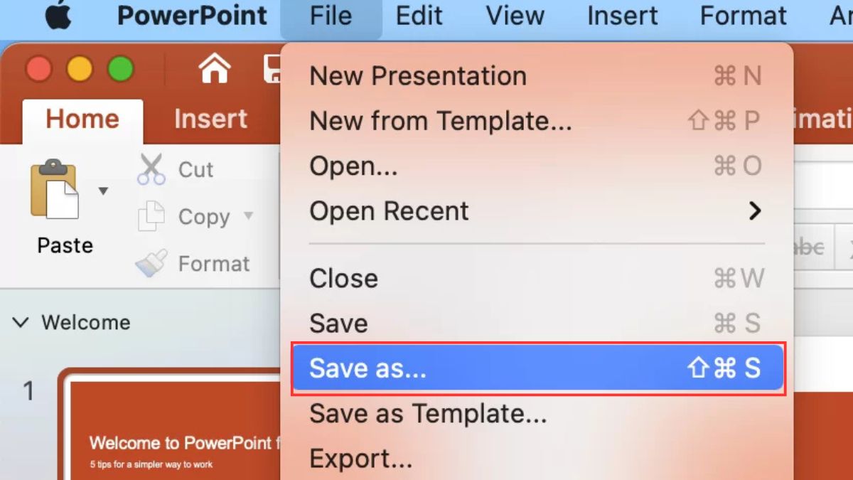 Nhúng font chữ trực tiếp vào file PowerPoint