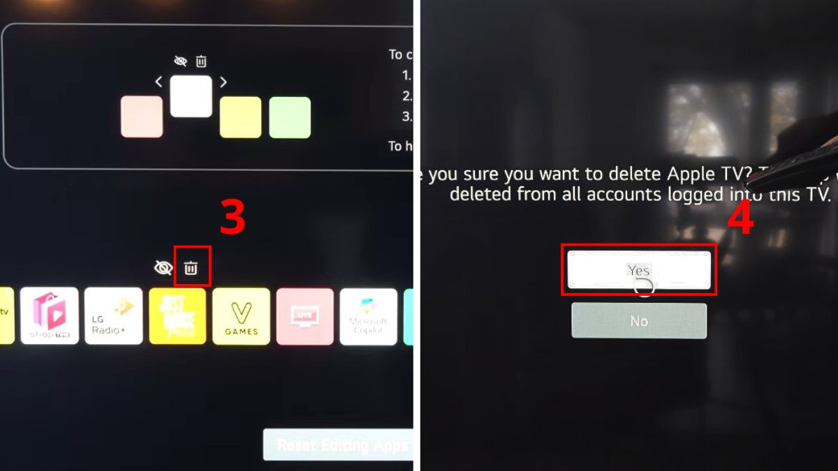 Các cách xóa ứng dụng trên tivi LG đơn giản, nhanh chóng