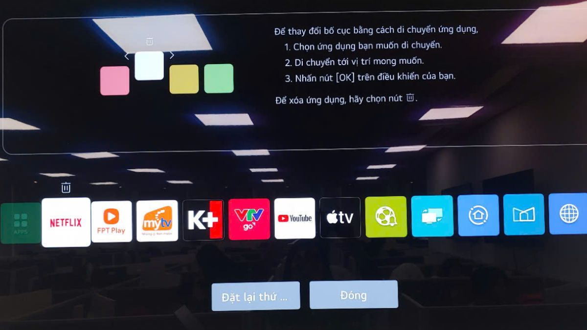 Ứng dụng là app mặc định hệ thống