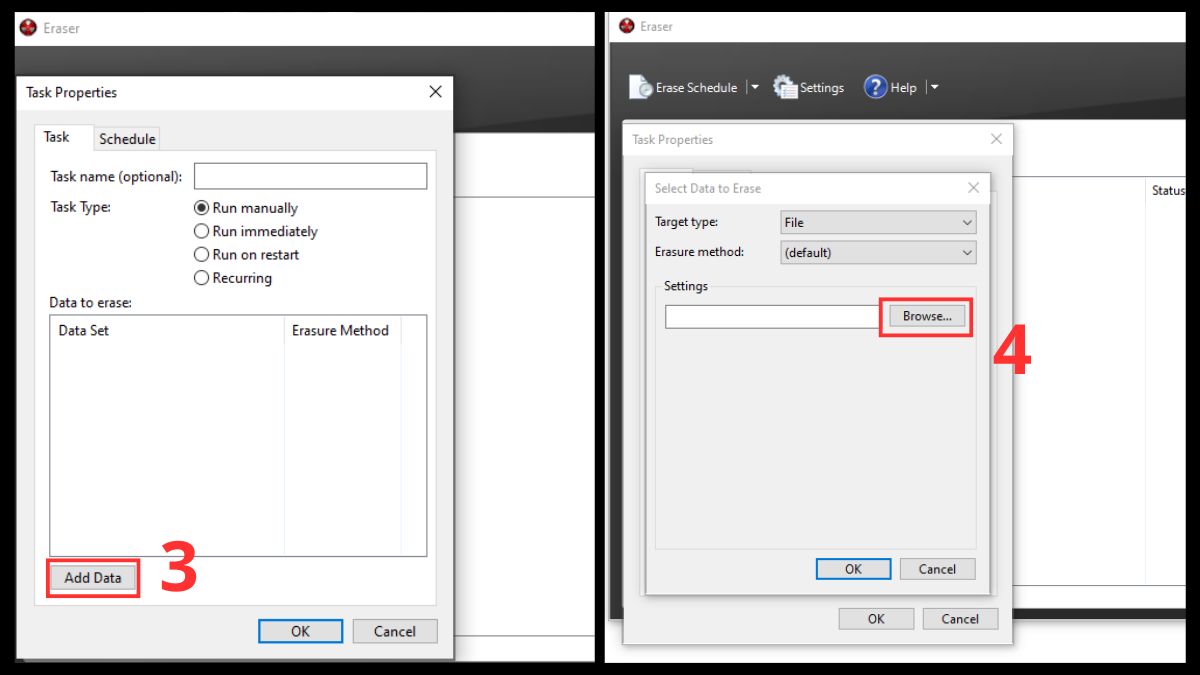 Sử dụng phần mềm để xóa vĩnh viễn