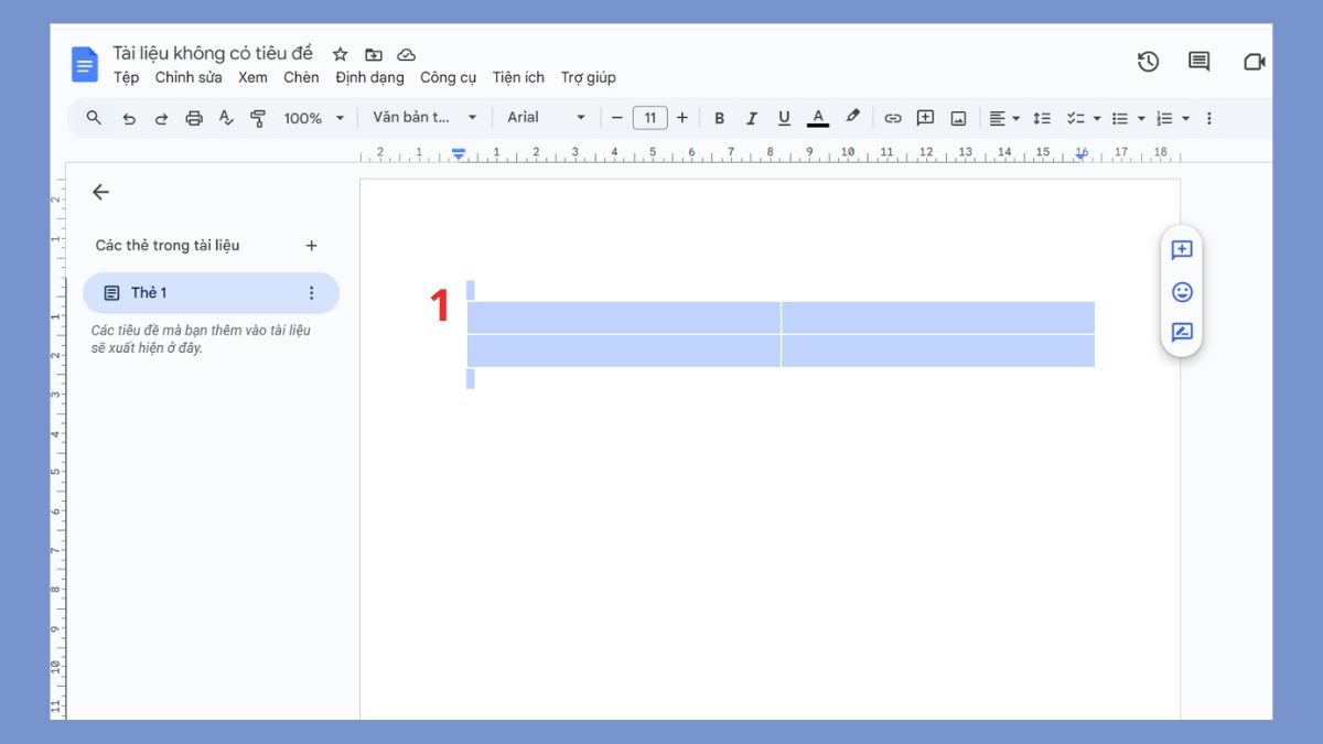 Cách khôi phục lại viền bảng khi cần thiết
