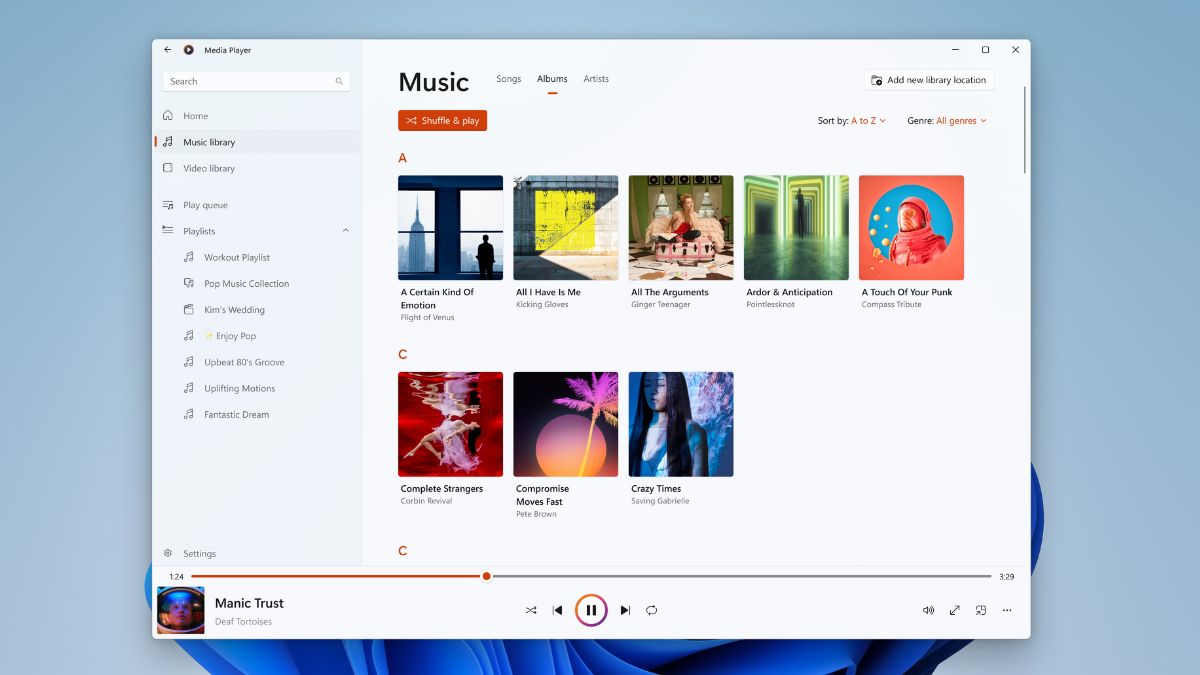Phần mềm hỗ trợ xem đĩa CD/DVD trên laptop Windows Media Player