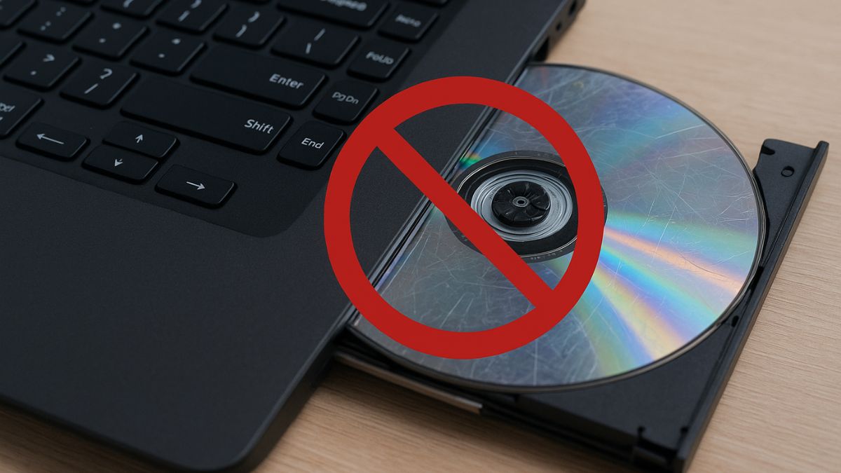 Lỗi laptop không đọc được đĩa