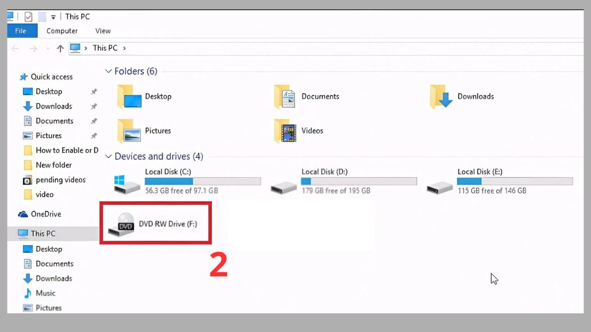 Cách xem đĩa CD trên laptop Dell có ổ đĩa quang