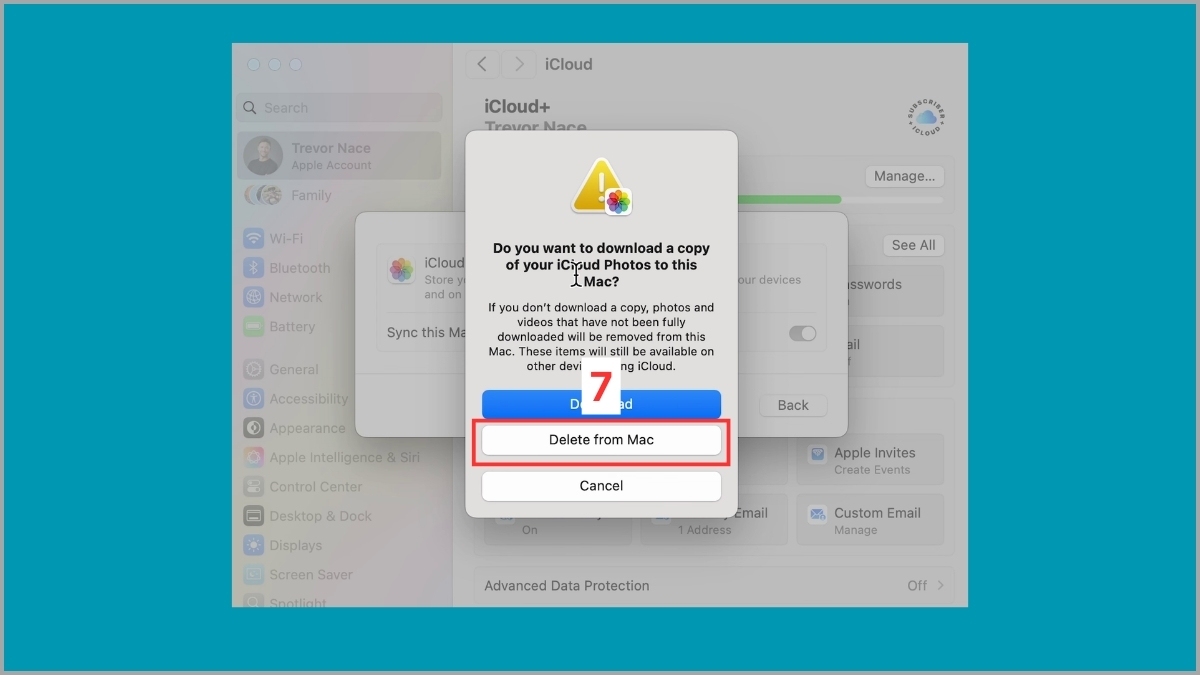 Cách xóa ảnh trên MacBook nhưng vẫn giữ trên iPhone
