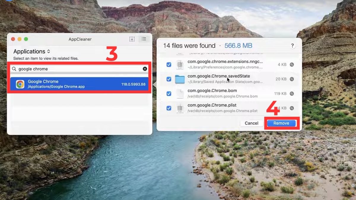 Gỡ phần mềm trên MacBook bằng AppCleaner