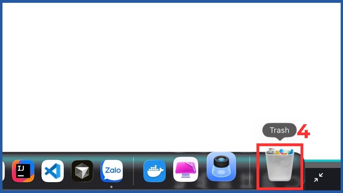 Cách xóa app trên MacBook bằng Finder