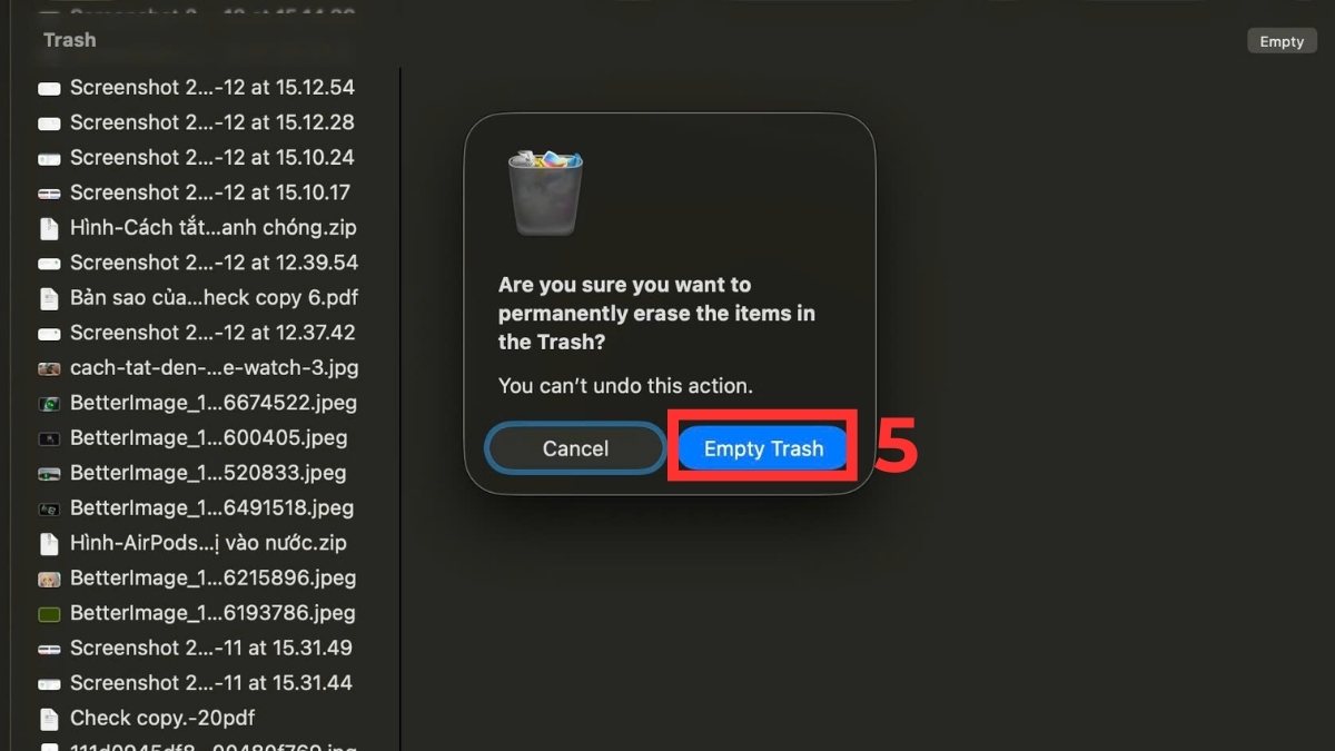 Cách xóa app trên MacBook bằng Finder