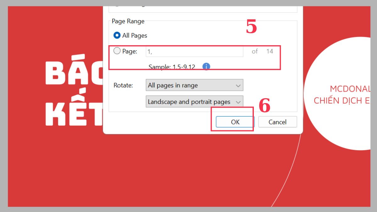 Xoay trang PDF vĩnh viễn và lưu lại