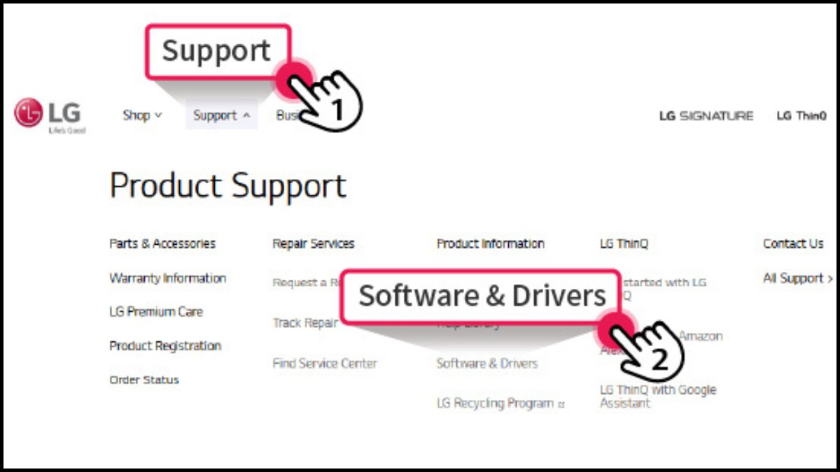Các bước cập nhật phần mềm tivi LG bằng USB