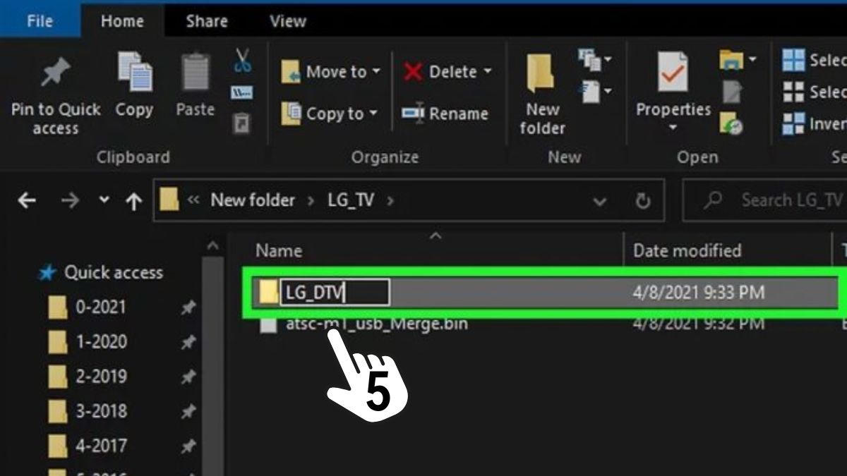 Các bước cập nhật phần mềm tivi LG bằng USB