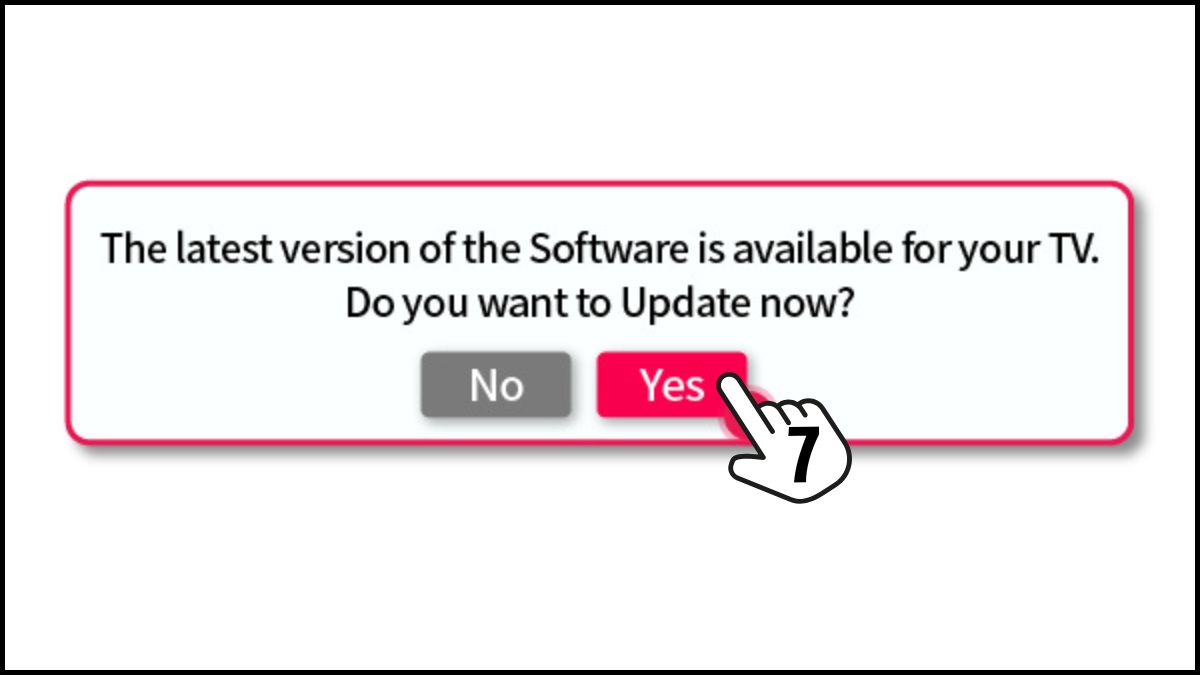 Các bước cập nhật phần mềm tivi LG bằng USB