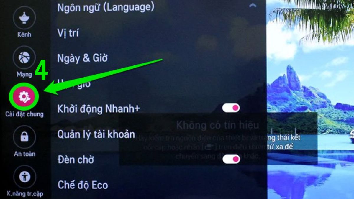 Cách kiểm tra phiên bản phần mềm tivi LG