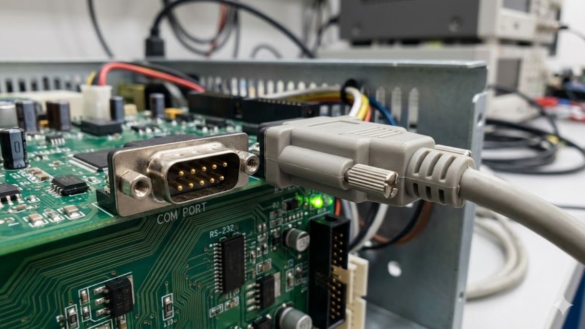 Cổng COM RS-232 là chuẩn giao tiếp nối tiếp lâu đời