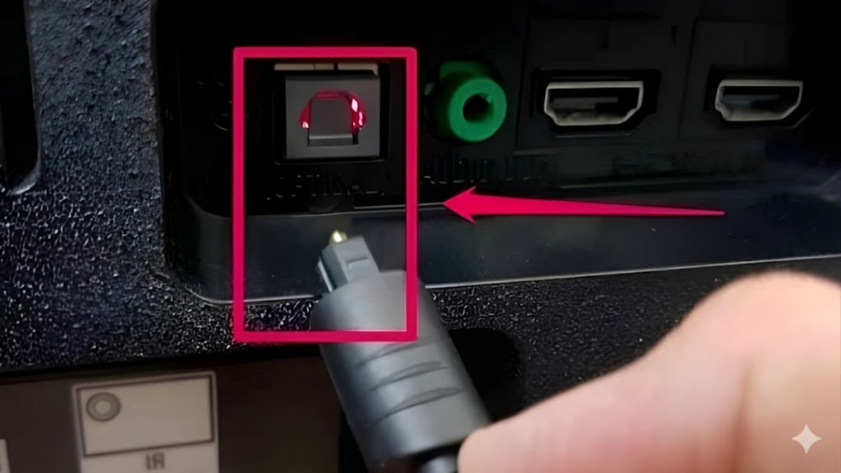 Cách nhận biết cổng Optical trên Tivi
