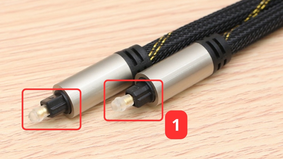 Hướng dẫn cách kết nối cổng Optical đúng cách trên Tivi