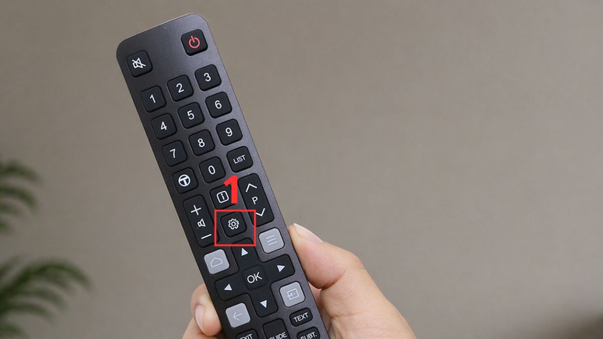 Chỉnh màu trên tivi TCL bằng cách chỉnh độ tương phản