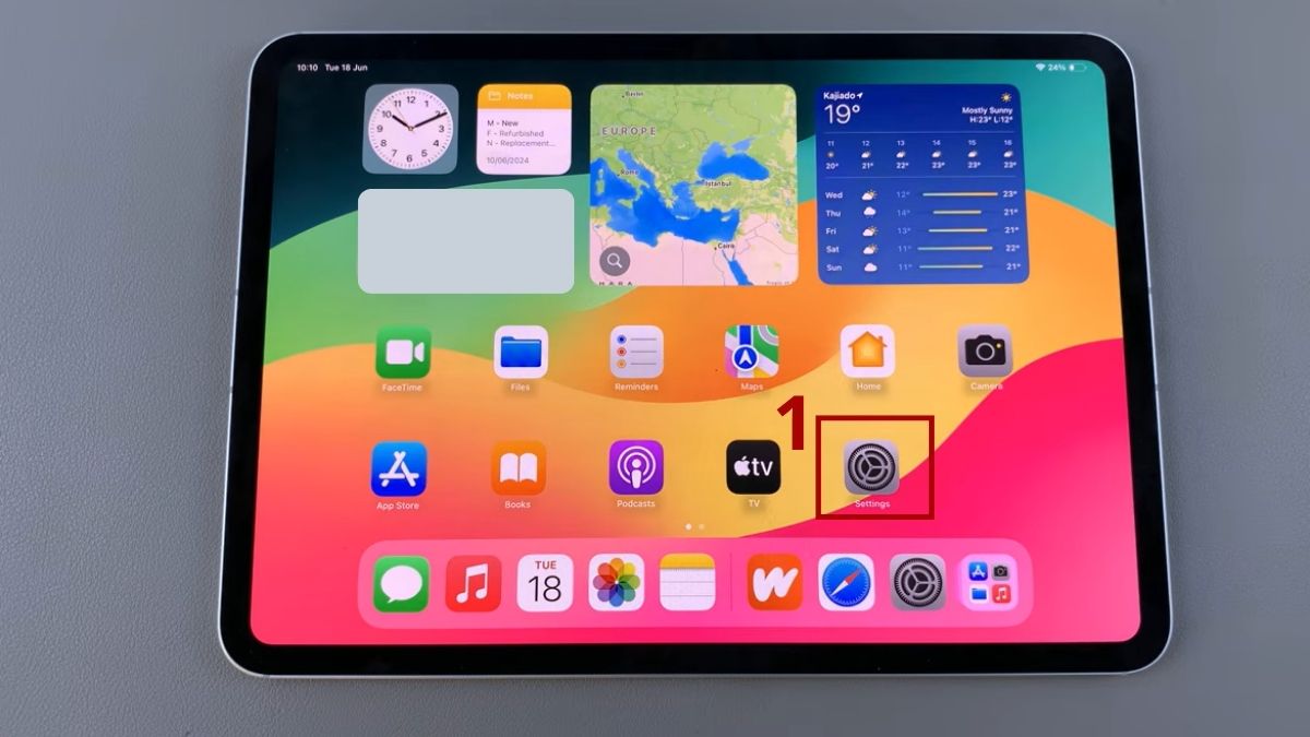 Sử dụng Siri và tính năng trên iPadOS 18