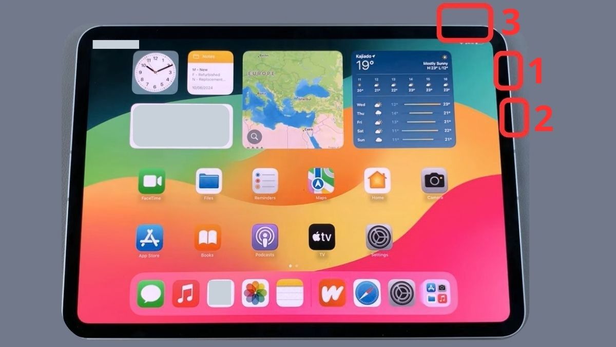 Cách Force Restart iPad không có nút Home