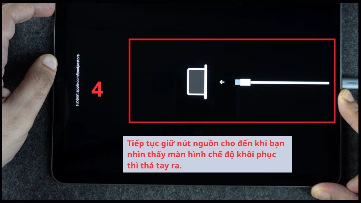 Sử dụng máy tính để sửa lỗi treo táo sâu