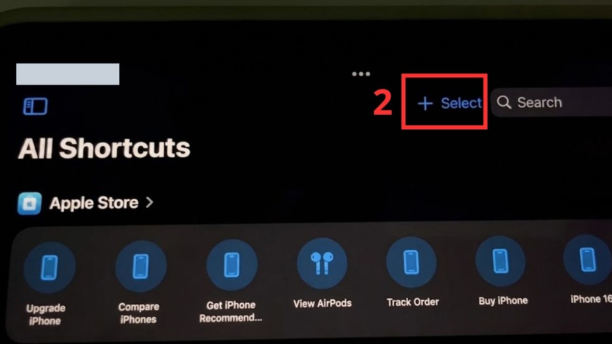 Cách tạo Phím tắt (Shortcuts) khởi động lại iPad