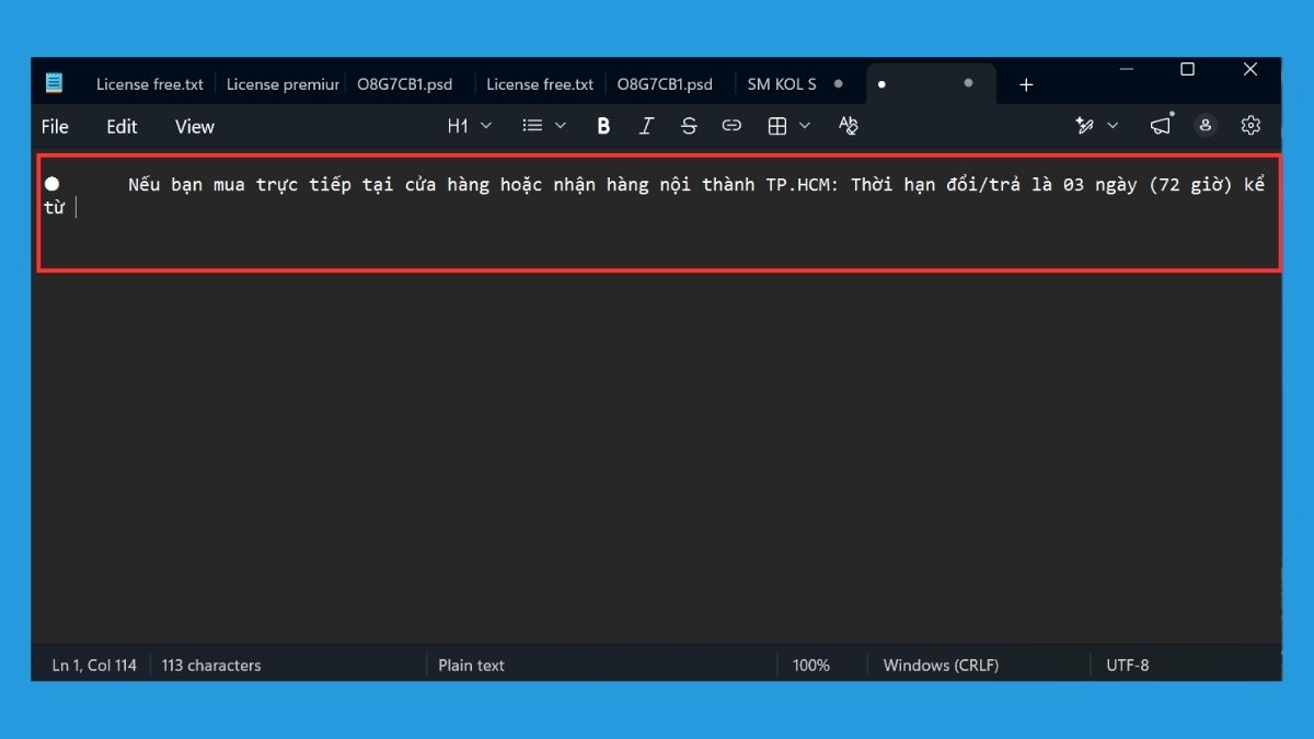 Cách kiểm tra bàn phím laptop bằng Notepad và bàn phím ảo